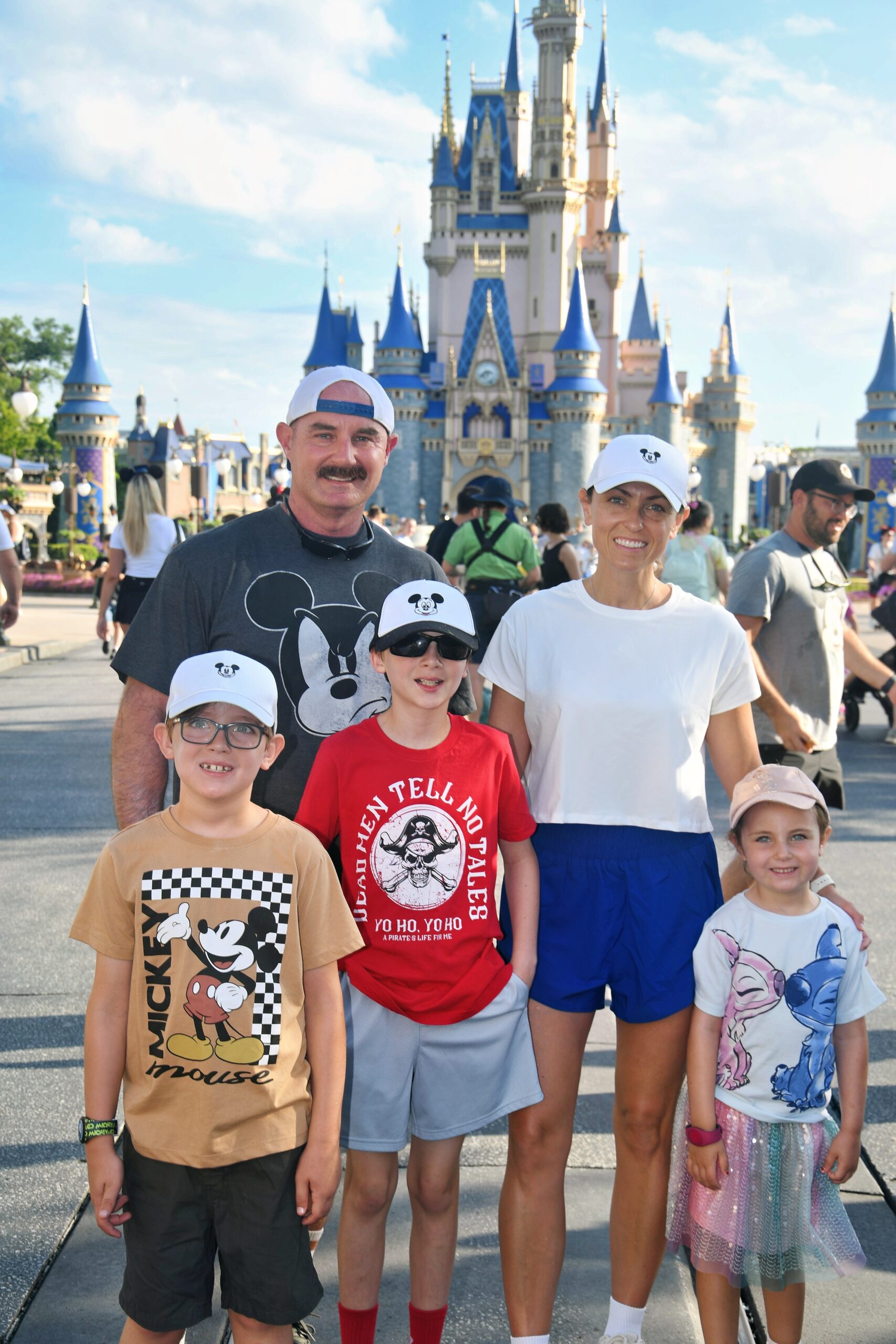 Sarah with Family at Magic Kingdom