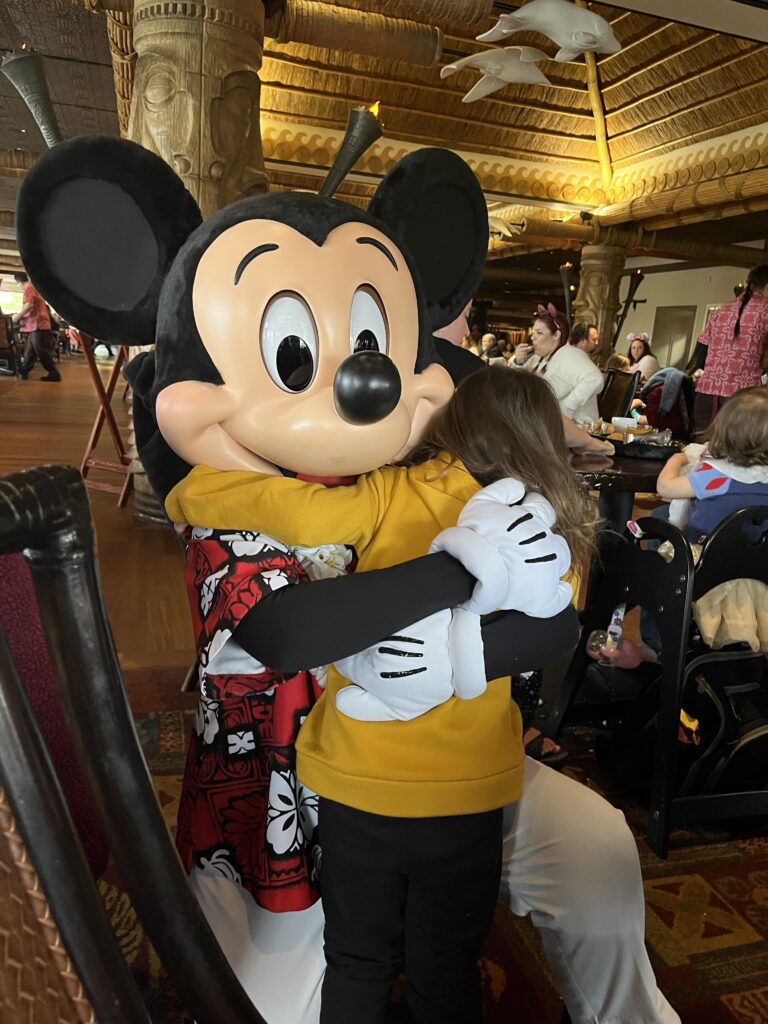 Ohana - Character meal Disney World