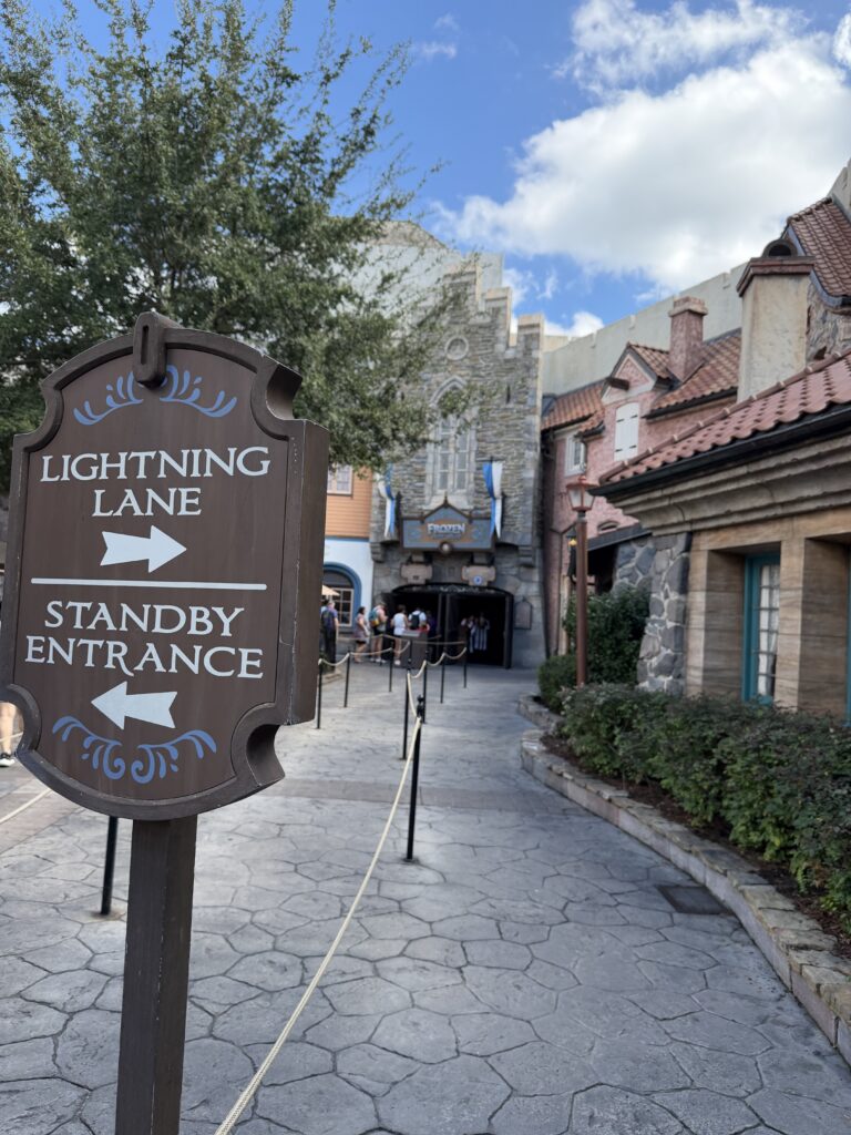 Lightning Lanes - Frozen Ever After - Epcot