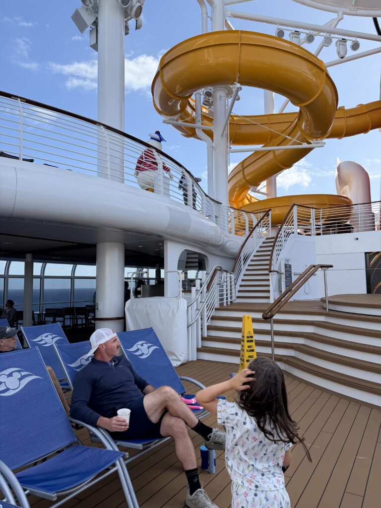 Disney Cruise slide